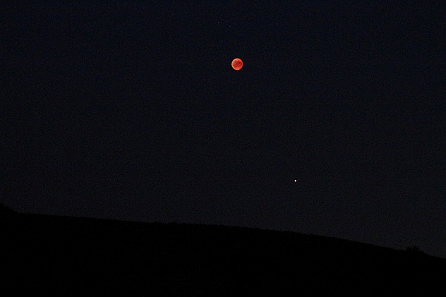 Blutmond und Marsopposition